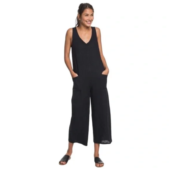 NWOT Roxy Linen Jumpsuit Size XS - Picture 2 of 8